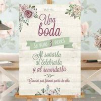 Carteles de boda - 1