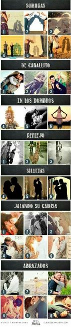 Ideas para posar en pareja - 2