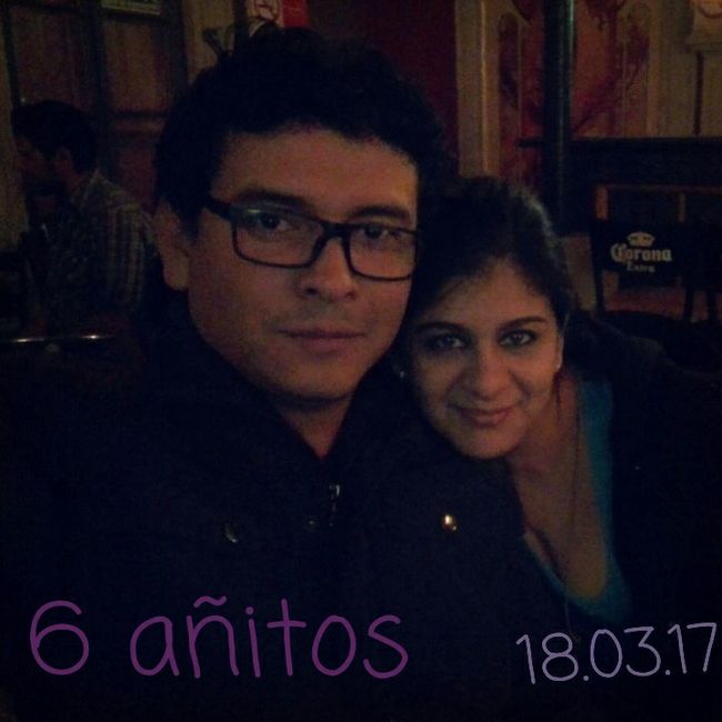 Sexto aniversario, rumbo al altar - 1
