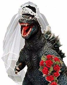 dinosauria bridezilla
