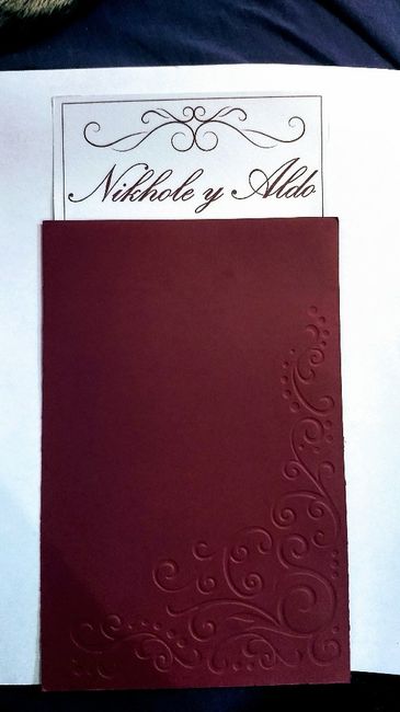 Llegaron mis invitaciones - 2