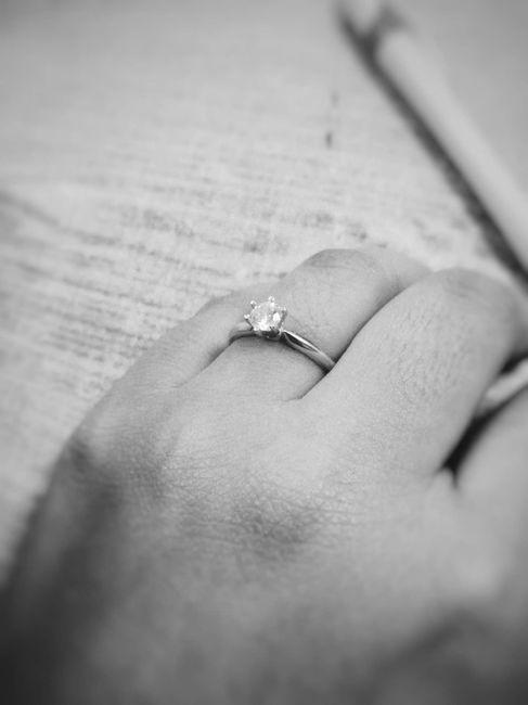 Mi hermoso anillo.
