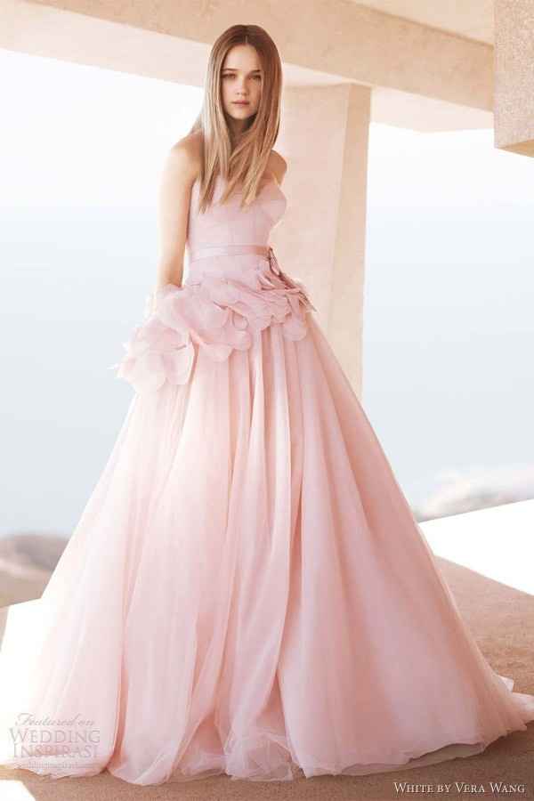Vera Wang Pink Dress