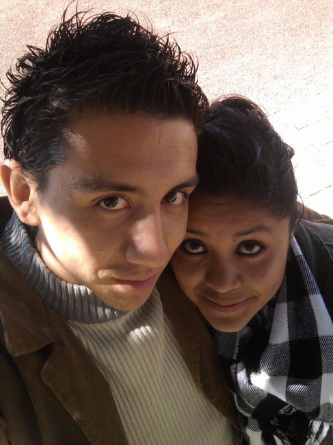 Teníamos mas o menos como 3 semanas de novios