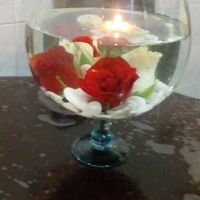 Centros de mesa con velas - 1