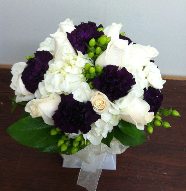 Tipo de flores para boda Moradas 2