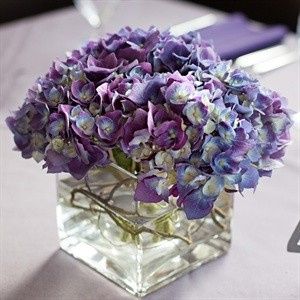 Tipo de flores para boda Moradas 11