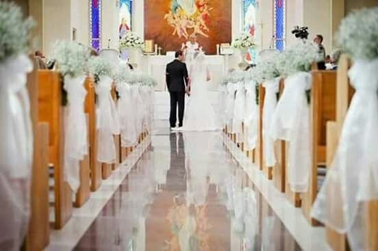 Decorado para bancas de la iglesia.. - 6