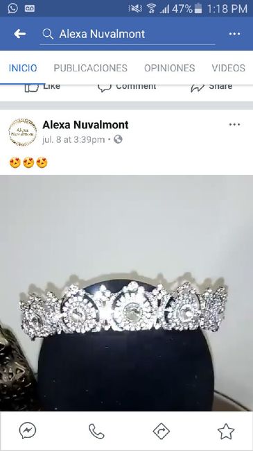 ¿Corona como tocado? - 2