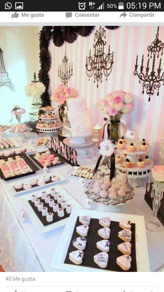 mesa de postres 
