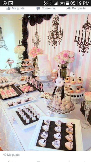mesa de postres 