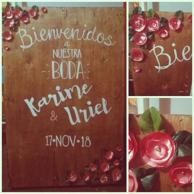 Cartel de Bienvenida - 1