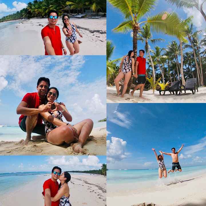 Punta Cana, República Dominicana! Por fin pudimos ! Después de 2 meses nuestra luna de miel ❤️✔️🇩🇴 -