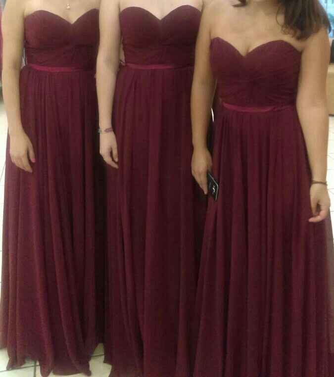 El vestido de mis damas!! - 1