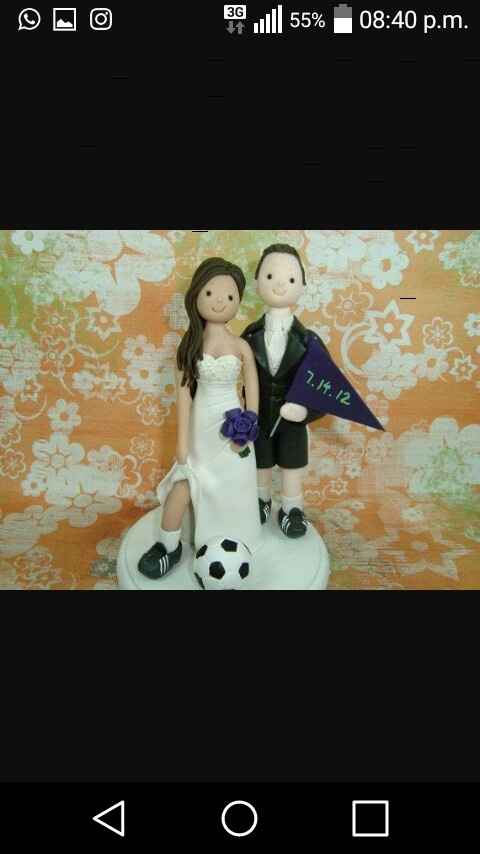 Muñequitos para pastel - 1