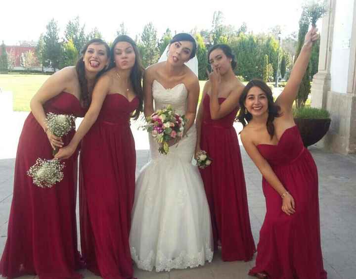 Qué color de vestido usarán sus damas???? - 1
