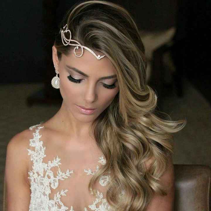  Peinados con tiaras 👰👑 - 7