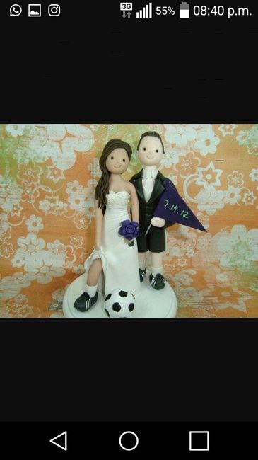 Muñequitos para pastel - 1