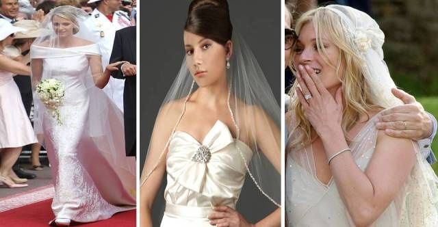 Velo para vestido sencillo con algún detalle