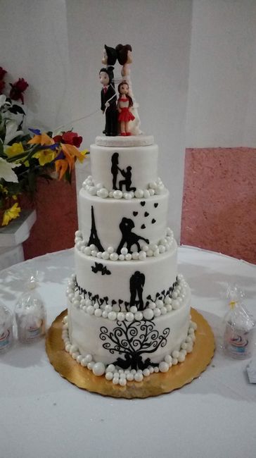 Pastel de bodas $ - 2