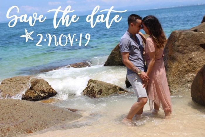 Save the date en la playa 😎 - 1