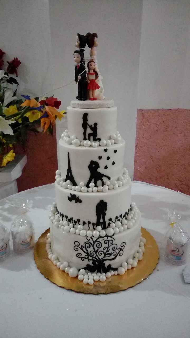 Pastel de bodas $ - 2