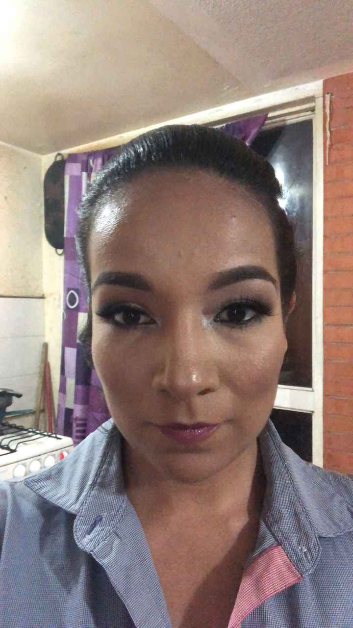 2 días!!! Prueba de maquillaje, peinado y uñas - 1