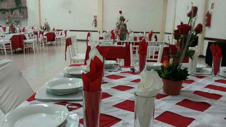 Ideas color rojo para tu boda - 1