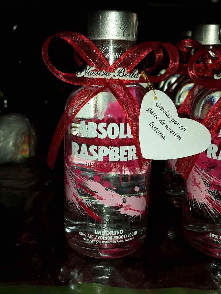 Botellas para mis padrinos - 3