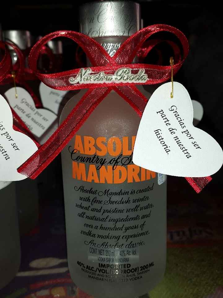 Botellas para mis padrinos - 4