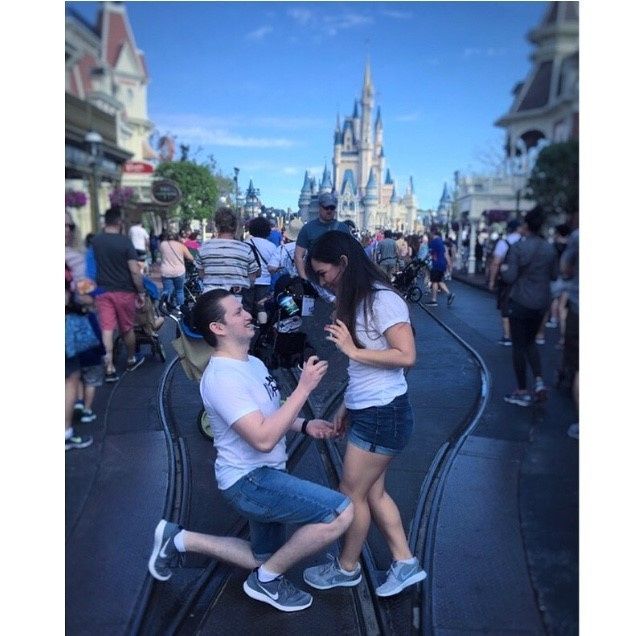 Propuesta de matrimonio en Disney 