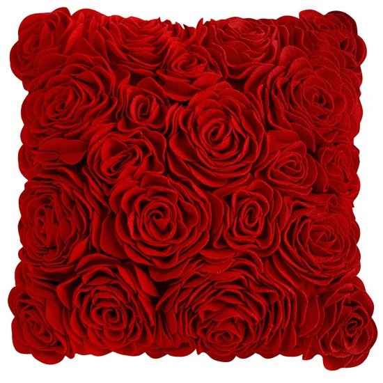 Cojín de rosas