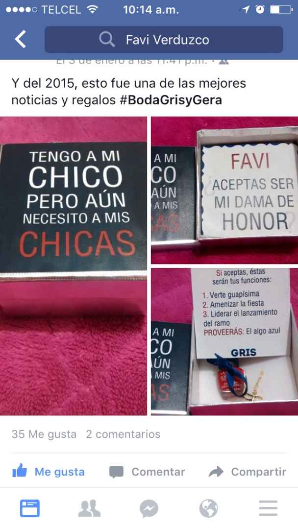 Dama de honor en Chihuahua