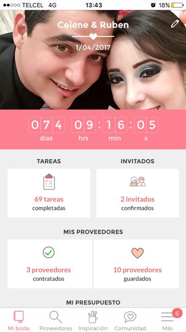 Con ustedes nuestro contador !! 👰💍 - 1
