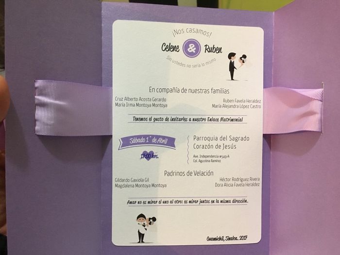Invitaciones listas!!😍 👰🏼 🎩 - 2