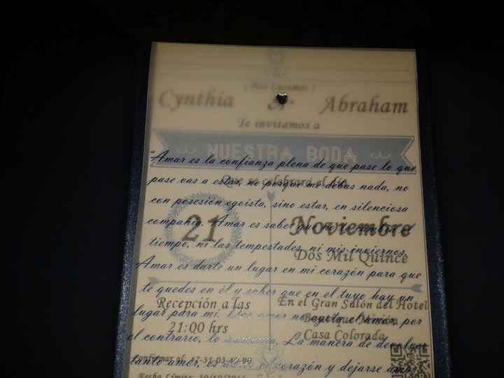 A 65 días mis invitaciones!!! - 2