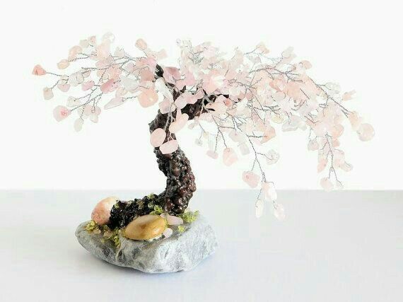 Centros de mesa en color rosa quartz - 6