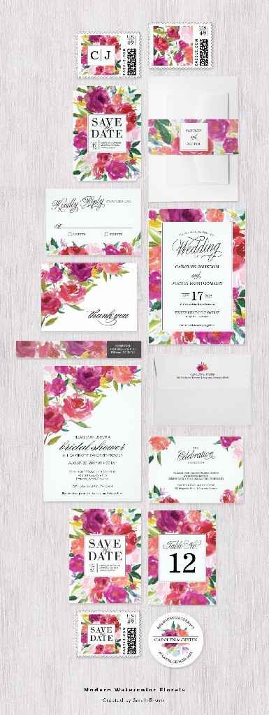 ¿De qué color serán tus invitaciones? - 1