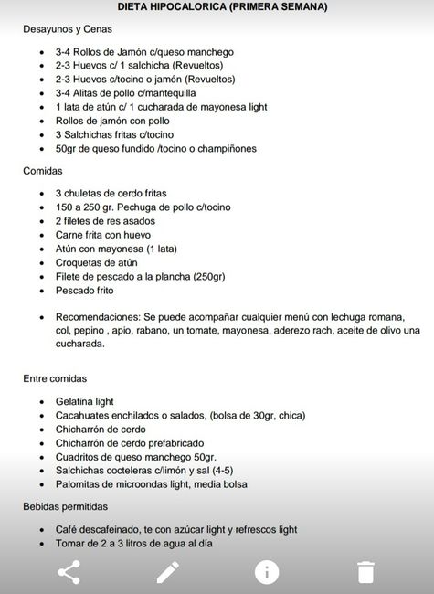Bajar de peso - 2