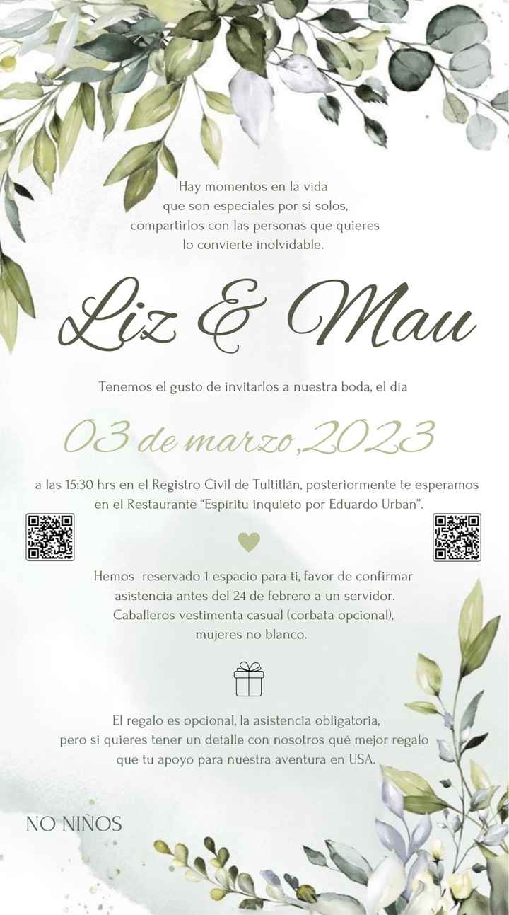 Invitaciones - 1