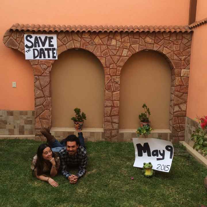 Mi save tha date - 1