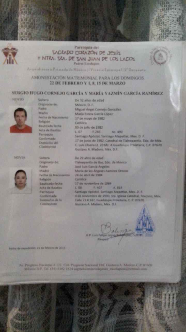 Amonestaciones listas - 1