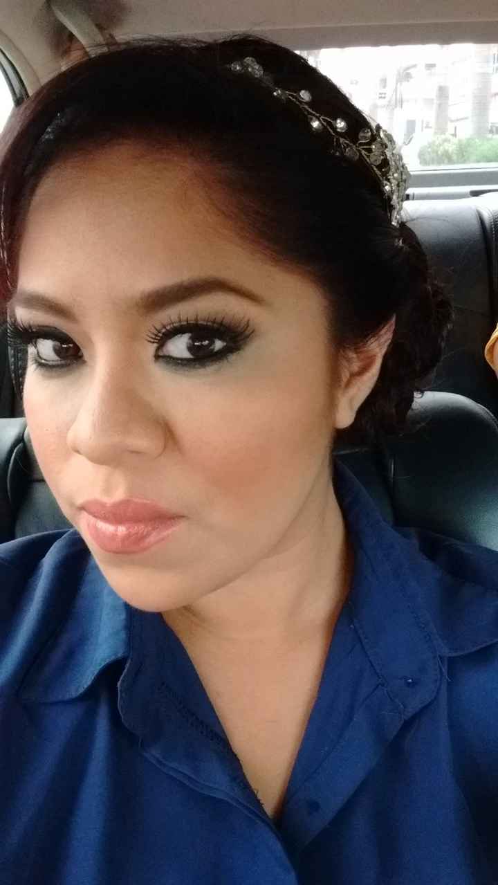 Saliendo del estilista