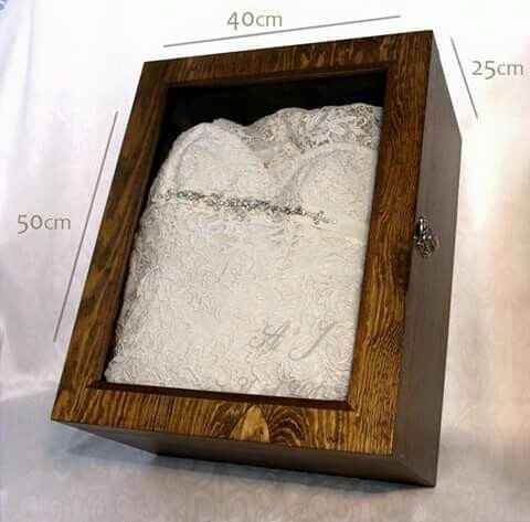 Como guardar el vestido después de la boda. - 1