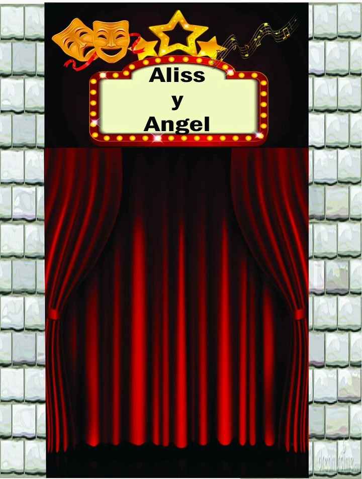 ¿que debería de ir detrás del lugar de los novios? - 1