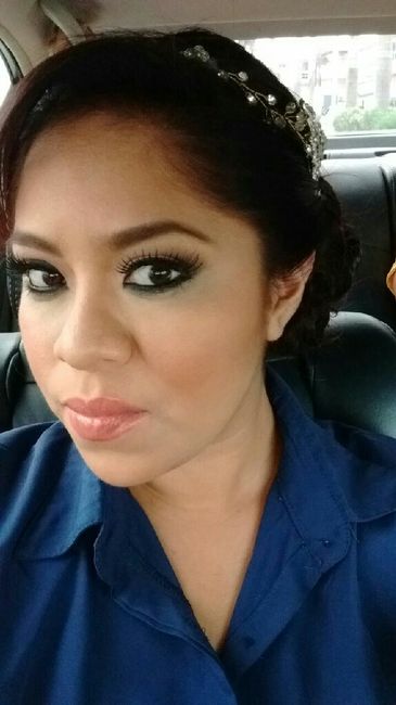 Maquillaje y peinado de novia - 1