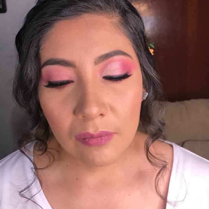 Prueba de peinado y maquillaje - 1