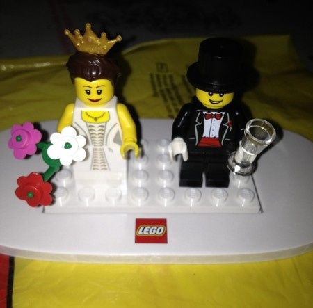 Toppers originales para pastel nupcial - 1