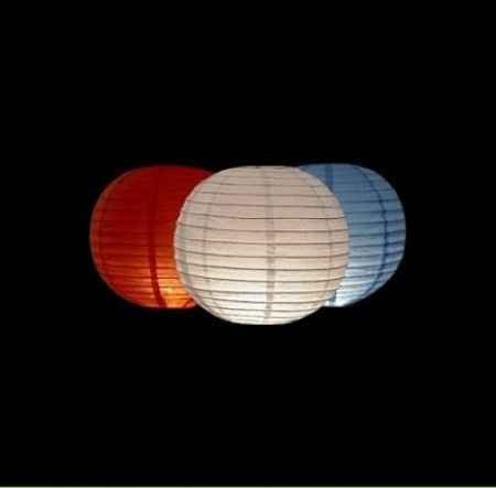 Lamparas Chinas Papel Con Luz Led Integrada Pilas