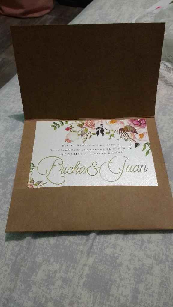 Invitaciones listas!!! - 2